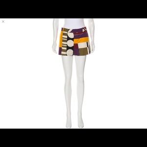 Marni Printed Mid-Rise Shorts